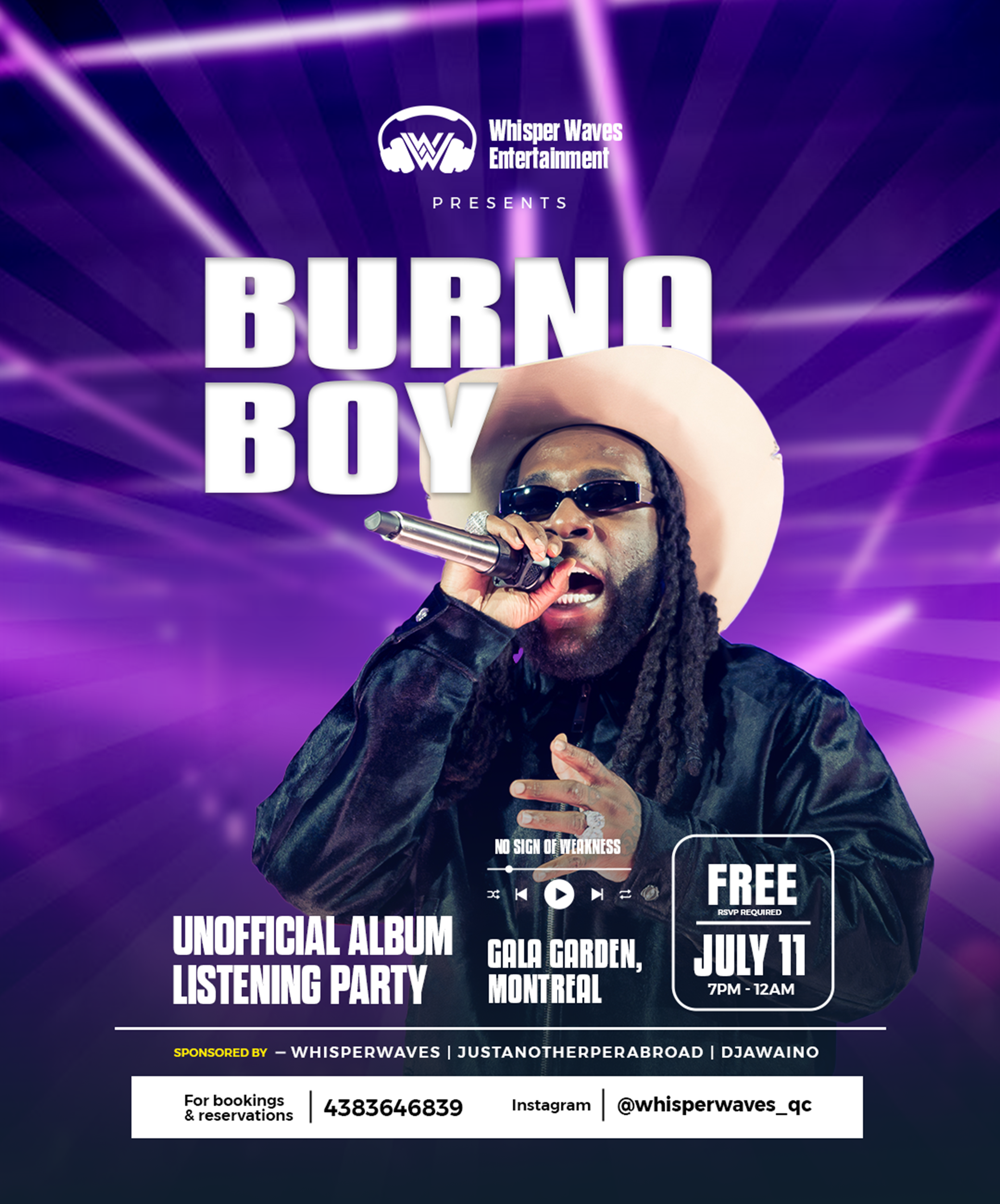 Unofficial Album Listening Party